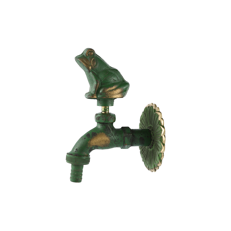 YT3014 rana figura bibcocki, green1/2"