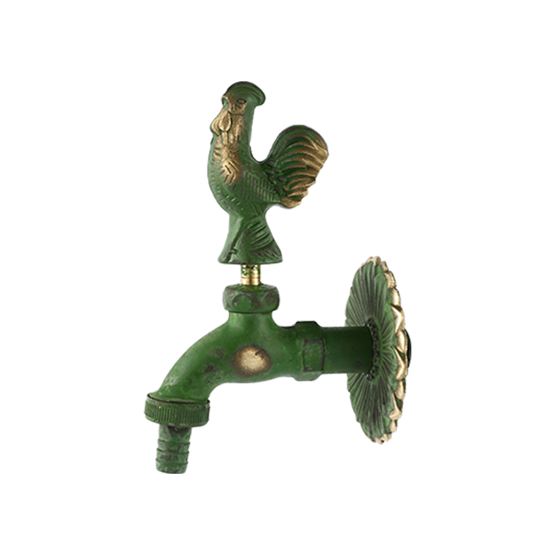 YT3016 figura gallus bibcus, green1/2"