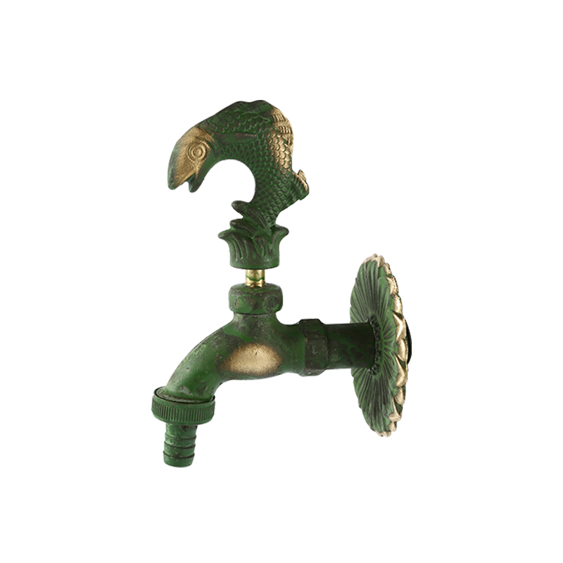 YT3024 piscis figura bibcoctus, green1/2"