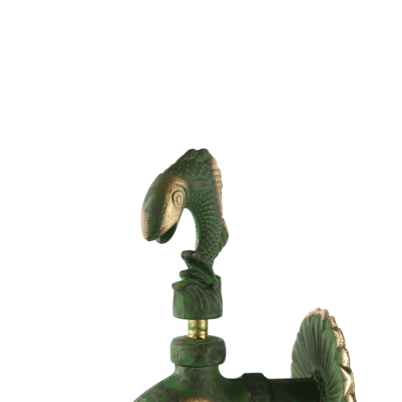 YT3024 piscis figura bibcoctus, green1/2"