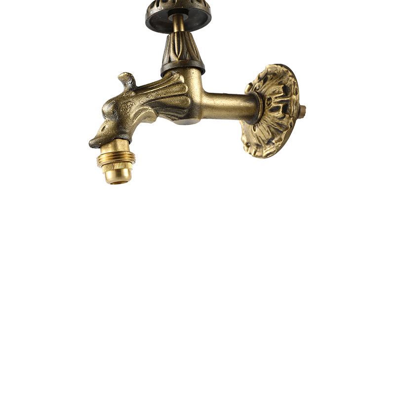 Art Faucet Series 3009 bronzeYT3009 Antiquus aes color, draco, rotundus handle1/2"